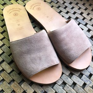 Alpargatus made in manorca Spain slides